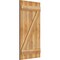 Ekena Millwork Joined Board-n-Batten Shutters w/Z-Bar, Rough Sawn Western Red Cedar, 21 1/2W x 42H, PR RBJ06Z21X042RWR - alternate 5